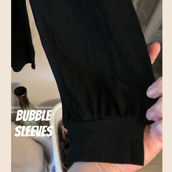 New!! Adorable‘Relax & Chill Knit Romper’ in Black - Picture 9 of 9